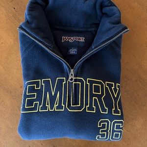 Women’s Emory Eagles Quarter Zip Pullover Sweatshirt